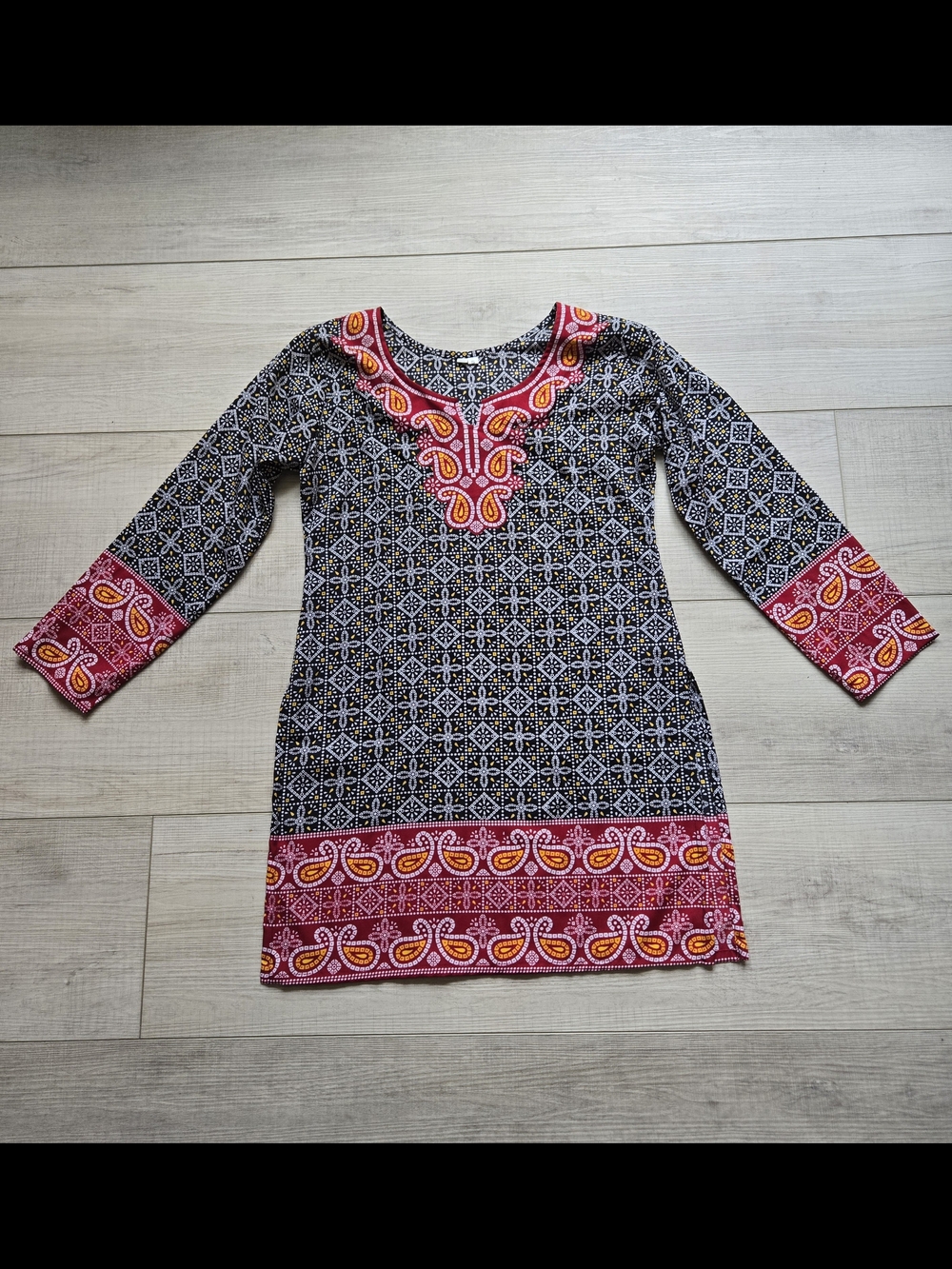 Pakistani Indian Top Tunic Pasley Design S